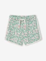 Meisjessportshort in fleece vanille