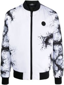 Plein Sport veste bomber Splash Extreme - Blanc