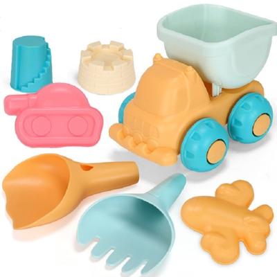 7 in 1 buiten spelen water spelen zand zachte siliconen materiaal gereedschap kinderen spelen WaterToy set