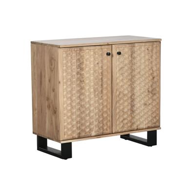 Dressoir Home ESPRIT Metaal Acacia 88 x 40 x 80 cm