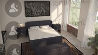 Elektrische boxspring 200 x 190 cm- stofkleur 1526