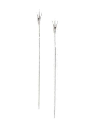 Wouters & Hendrix Gold boucles d'oreilles longues Crows's Claw - Métallisé