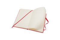 Moleskine notitieboek, ft 9 x 14 cm, effen, harde cover, 192 blad, rood - thumbnail