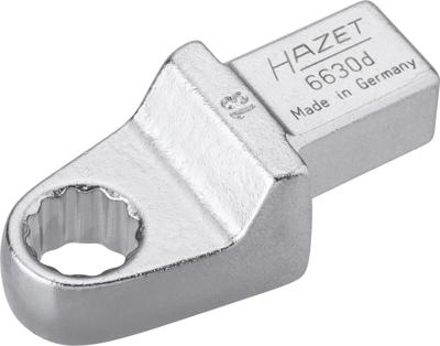 HAZET Insteekringsleutel 6630D-13 · 14 x 18 mm insteekvierkant massief · Buitentwaalfkant tractieprofiel · SW 13 mm