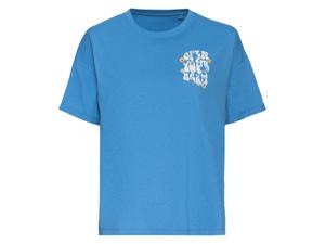 esmara Dames t-shirt (S (36/38), Blauw)