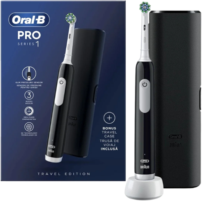 Oral-B Oral-B PRO Series 1 Black + Reisetui