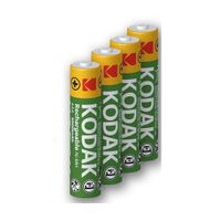 4 x AAA oplaadbare krachtige Kodak batterijen - 1000mAh - thumbnail