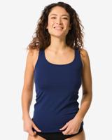 HEMA Dameshemd katoen donkerblauw (donkerblauw)