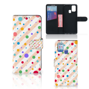 Samsung Galaxy M31 Telefoon Hoesje Dots