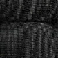 Zit universeel Rib black 50 cm x 50 cm (4 stuks) Madison - Madison