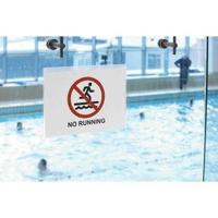 Presenteerhoes Djois Signage A4 PP zelfklevend 10 stuks