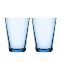 Iittala Kartio Waterglas 0,40 l Aqua, per 2 - thumbnail