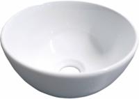 Saqu Rise waskom 24x24x12cm porselein glans wit Saqu Rise waskom 24x24x12cm porselein glans wit