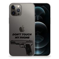 iPhone 12 Pro Max Silicone-hoesje Pistol DTMP - thumbnail