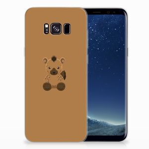 Samsung Galaxy S8 Plus Telefoonhoesje met Naam Baby Hyena