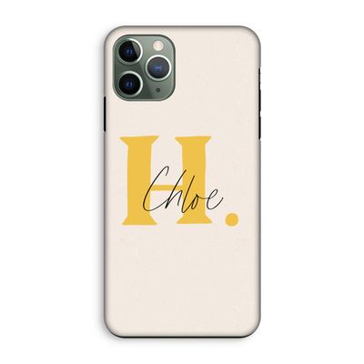 Amber Script: iPhone 11 Pro Tough Case