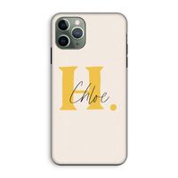 Amber Script: iPhone 11 Pro Tough Case