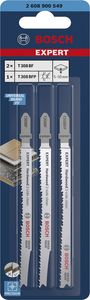 Bosch Accessoires Expert ‘Hardwood 2-side clean‘ decoupeerzaagbladenset 3-delig - 1 stuk(s) - 2608900549