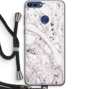 Mengelmoes: Huawei P Smart (2018) Transparant Hoesje met koord