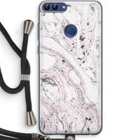 Mengelmoes: Huawei P Smart (2018) Transparant Hoesje met koord