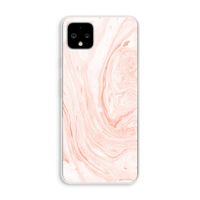 Peach bath: Pixel 4 XL Transparant Hoesje