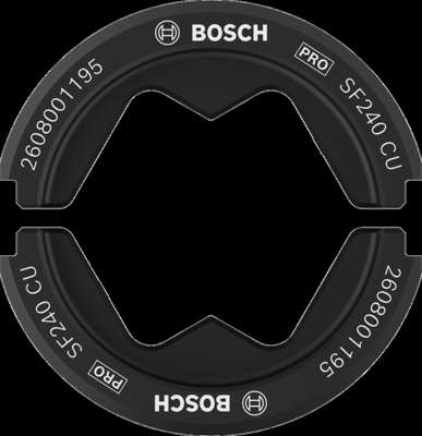 Bosch Accessoires PRO Krimpmatrijs | SF240 CU | 240 mm | Koper - 2608001195