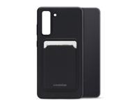 Mobilize Mobilize Rubber Gelly Card Case Samsung Galaxy S21 FE 5G Matt Black
