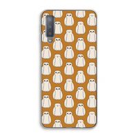 Uilen: Samsung Galaxy A7 (2018) Transparant Hoesje