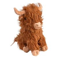 Honden knuffel Highland Cow Shaggy, brown, Maat: 1