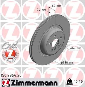 Remschijf COAT Z 150296420