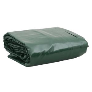 VidaXL Dekzeil 650 g/m² 3x3 m groen