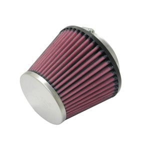 K&N universeel conisch filter 70mm aansluiting, 129mm Bodem, 89mm Top, 102mm Hoogte (RC-5128) RC5128