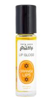 Zoya Goes Pretty Lip gloss orange lips
