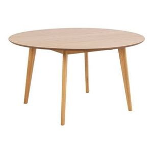 "by fonQ basic Crow Eettafel - Ø 140 cm - Bruin "