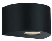 Reality wandlamp Rosario 15 x 9 cm matzwart - thumbnail