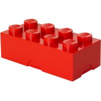 Brick 8 lunchbox rood
