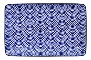 Rechthoekig Bord Nippon Blue - Tokyo Design Studio - 21 x 13.5cm