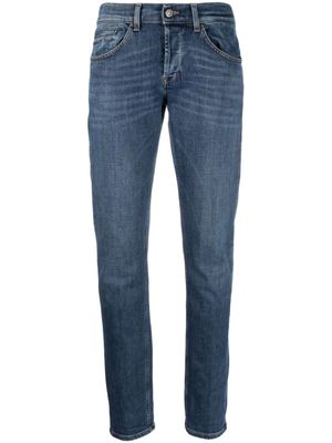 DONDUP jean slim à taille basse - Bleu