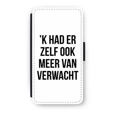 Meer verwacht: iPhone X Flip Hoesje