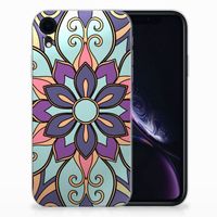 Apple iPhone Xr TPU Case Purple Flower