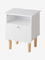 Nachttafel kind LIGNE FESTON wit