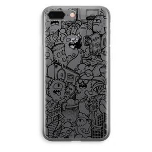 Vexx Black City : iPhone 8 Plus Transparant Hoesje
