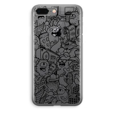 Vexx Black City : iPhone 8 Plus Transparant Hoesje
