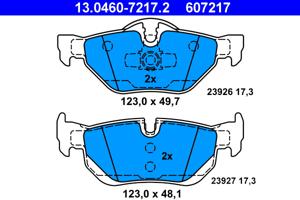 ATE Remblokset 13.0460-7217.2