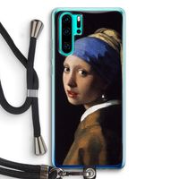 The Pearl Earring: Huawei P30 Pro Transparant Hoesje met koord