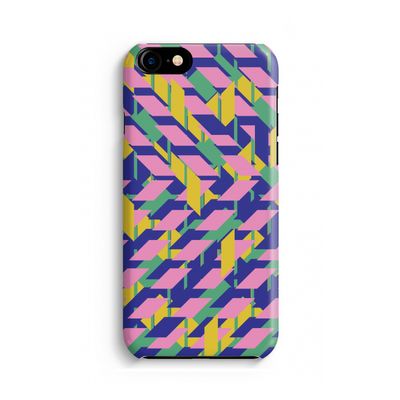 Skew Blush 1: Volledig geprint iPhone SE 2020 Hoesje