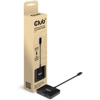 Club 3D USB-C (male) naar Dual HDMI (female) 4k/60HZ MST Hub hdmi splitter CSV-1556 - thumbnail