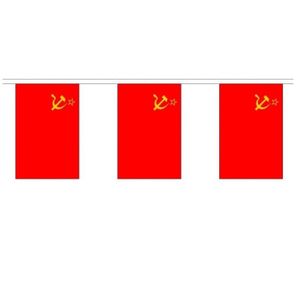 Polyester vlaggenlijn USSR/Sovjet Unie   -