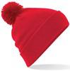 Beechfield CB426 Original Pom Pom Beanie - Classic Red - One Size