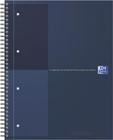 Oxford INTERNATIONAL Notebook Actie 30 jaar, 160 bladzijden, ft A4+, gelijnd, blauw
